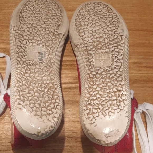 Frye Fuscia Sneakers Size 7 - Picture 4 of 4
